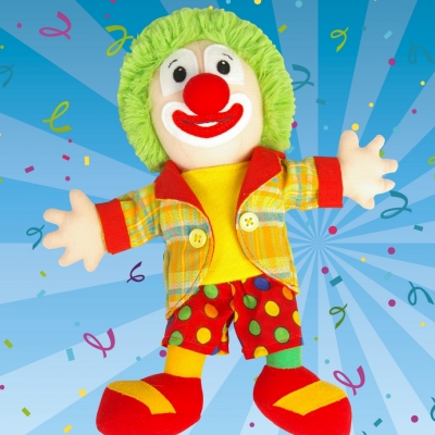 Clown Jopie Knuffel